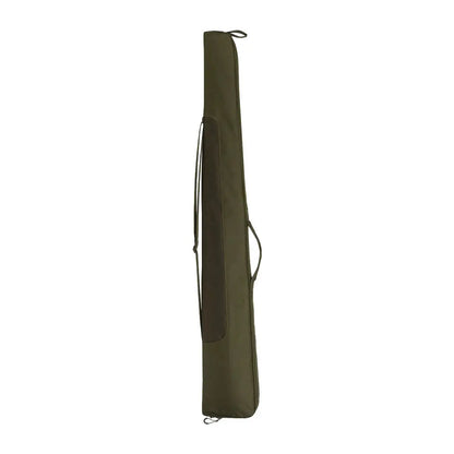 Olive green fishing rod case for gun case with barrel lengths, perfect for country clothing