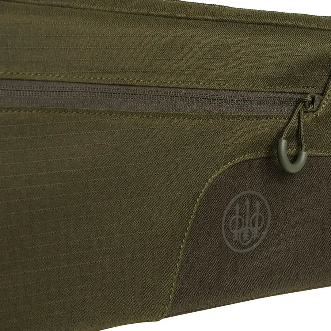 Olive green fabric gun case for Beretta GameKeeper EVO with barrel lengths, country clothing style