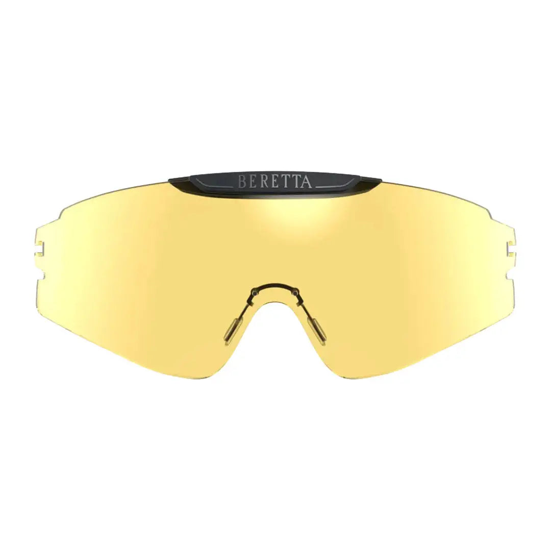 Yellow-tinted Beretta shooting glasses for outdoors and hunting from Beretta InterMask Eyeglasses