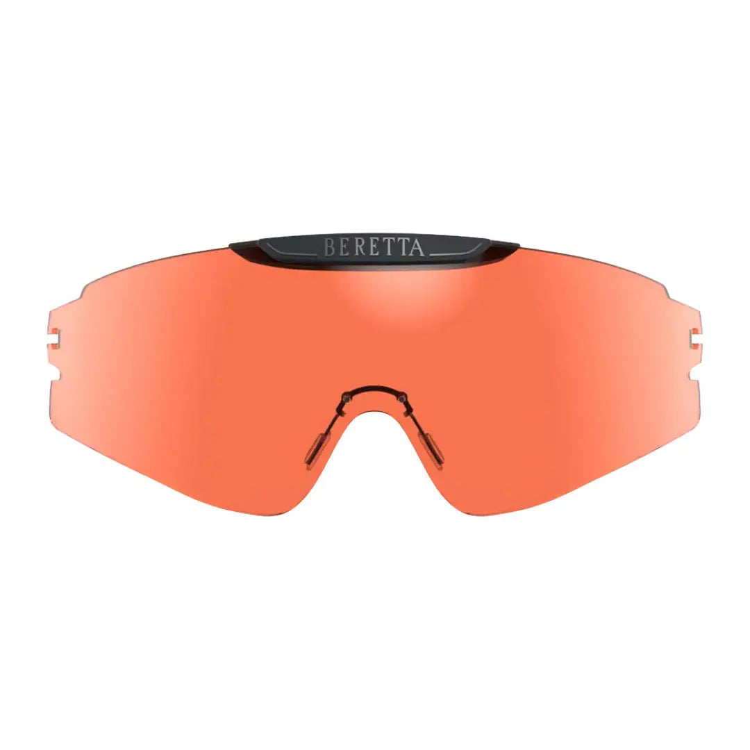 Orange Beretta shooting glasses from Beretta InterMask for hunting and outdoor country clothing