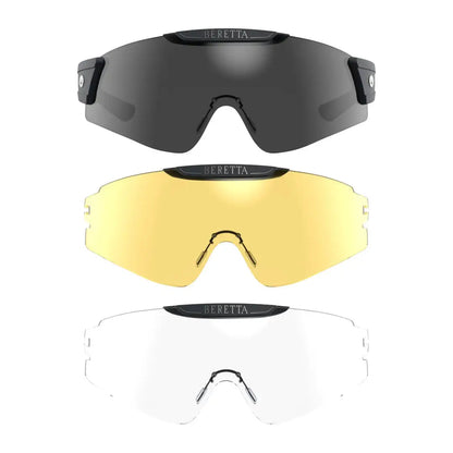 Beretta InterMask Eyeglasses with three interchangeable lenses for hunting and outdoors fun