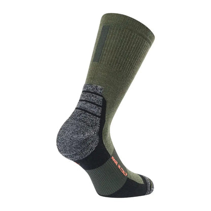 Olive green hiking sock from Beretta Ridge for country clothing and outdoor adventures