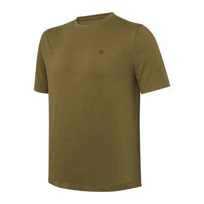 Olive green short-sleeved t-shirt from the Beretta Set of 3, perfect for outdoors and hunting