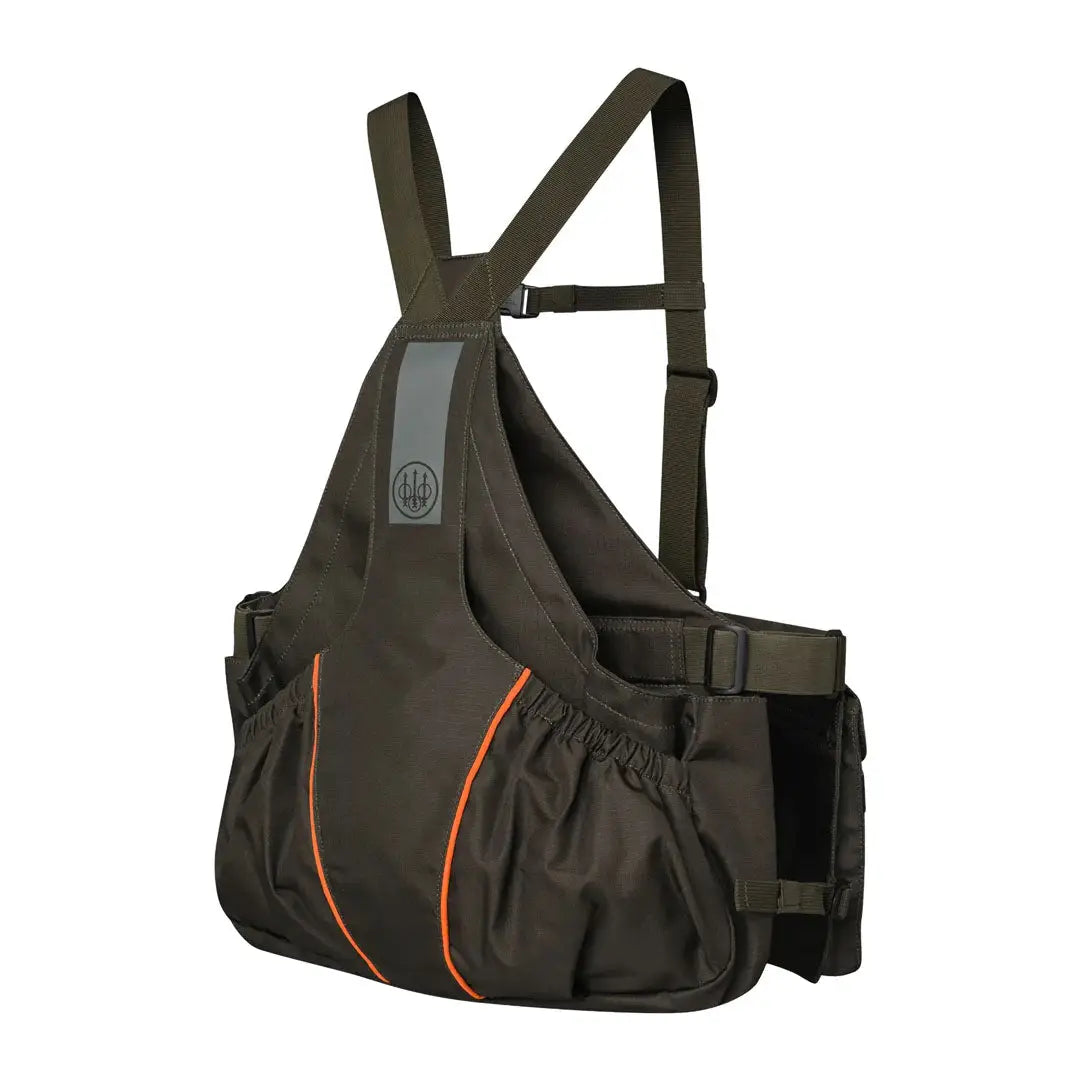 Olive green Beretta Strap EVO Vest for shooting and outdoor adventures