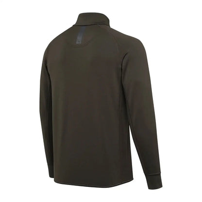 Dark green long-sleeved pullover from Beretta Stretch Tech Half Zip Fleece collection