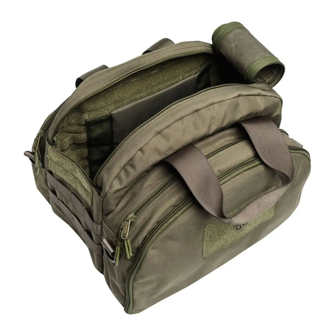 Beretta olive green tactical range bag for hunting outdoors