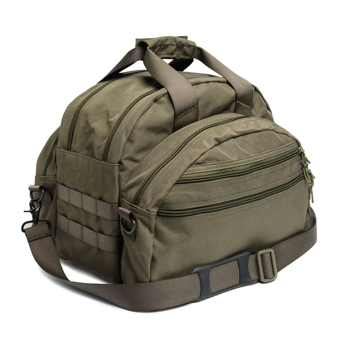 Beretta olive green tactical range bag for hunting outdoors