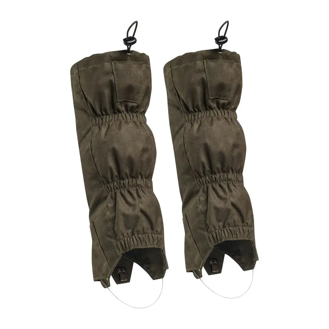 Olive green Beretta Tech Ankle Gaiters perfect for hiking and outdoor adventures