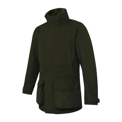 Dark green Beretta Tempesta Jacket with pockets for country clothing and hunting trips