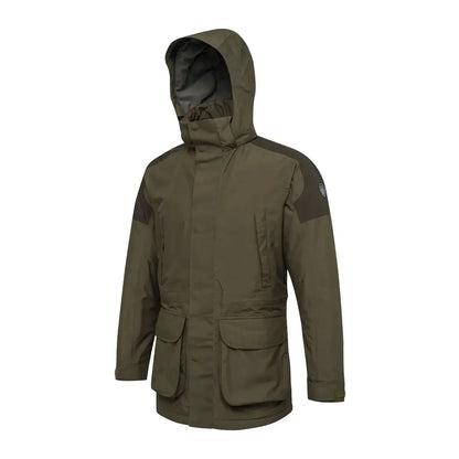 Olive green tri-active evo jacket hooded parka from Beretta Tri-Active EVO Country Clothing