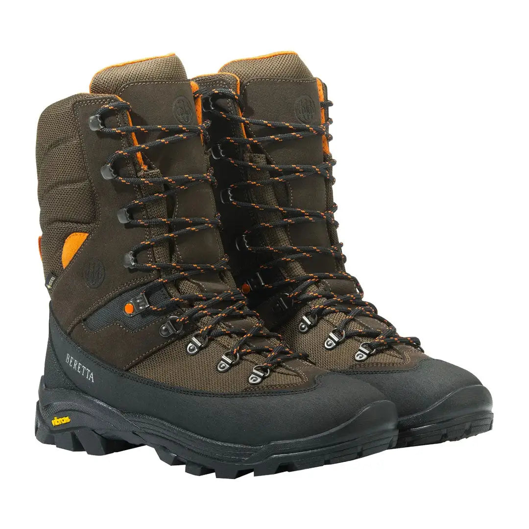 Brown and black Beretta Zambezi High GTX boots, perfect high GTX boots for hiking