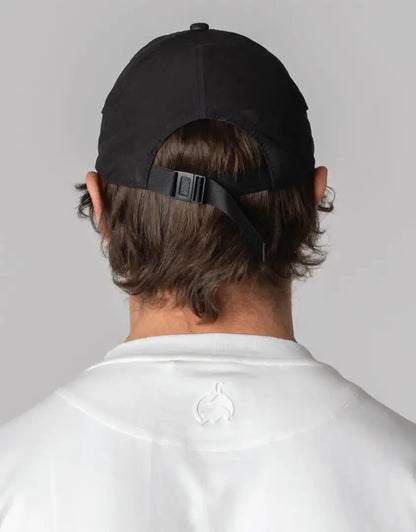 Bushbuck FoldIt Quick Dry Cap: black adjustable baseball hat