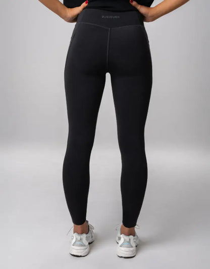 Bushbuck Womens Ascent high-waist ribbed leggings for outdoors hunting