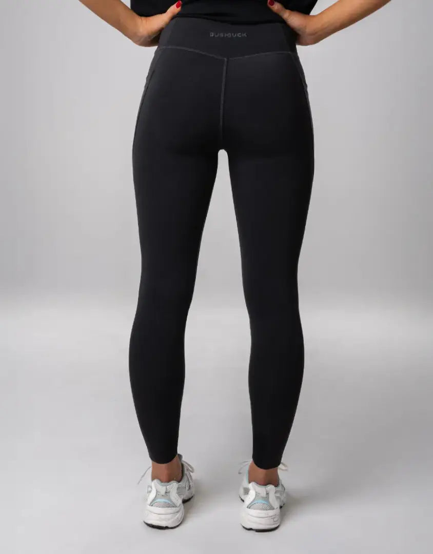 Bushbuck Womens Ascent high-waist ribbed leggings for outdoors hunting