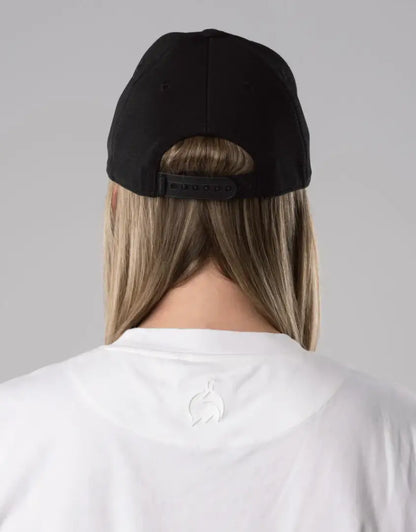 Black Bushbuck snapback cap for hunting and outdoors