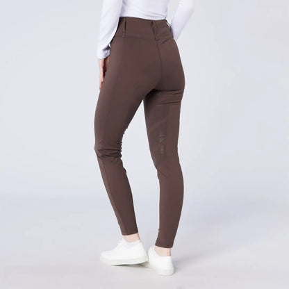 Women’s brown high-waisted skinny pants from Cameo All Season Tights for country clothing