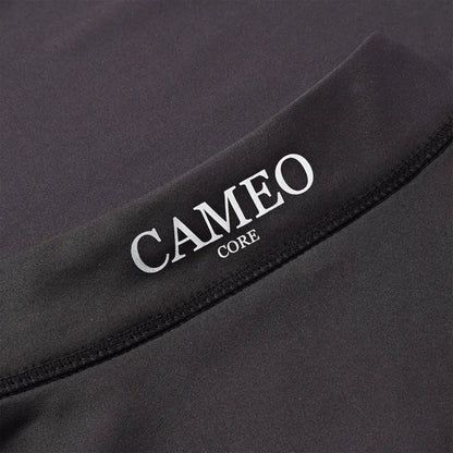 Black athletic garment from Cameo Core Collection for country clothing and hunting