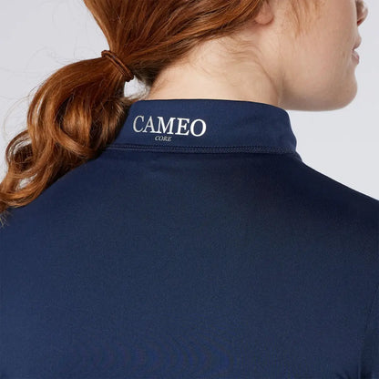 Navy blue collared shirt from Cameo Core Collection for country clothing and hunting