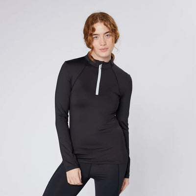 Woman in black athletic top from Cameo Core Collection for country clothing and hunting