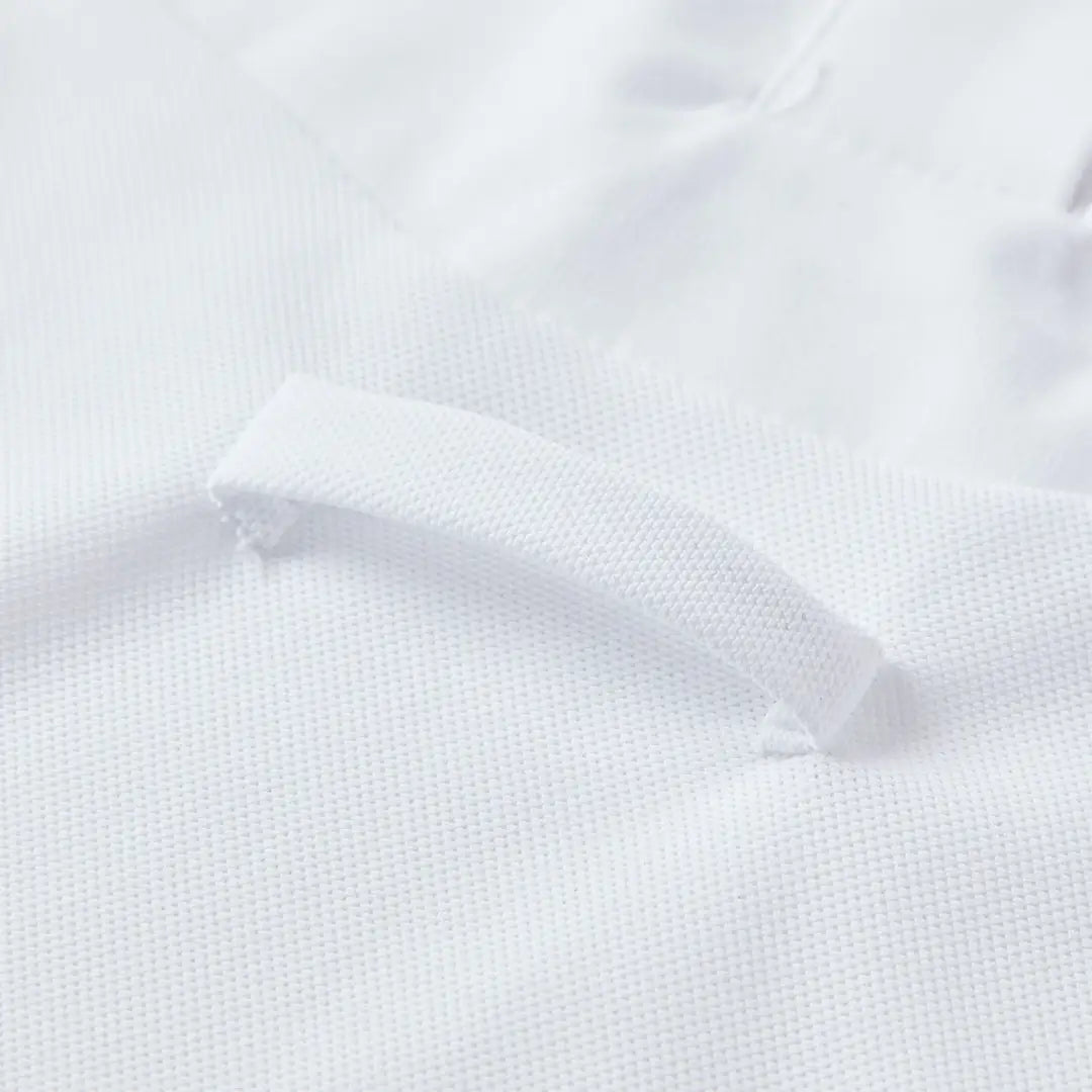 White fabric loop on Cameo Junior Classic Show Shirt for country clothing and outdoors hunting