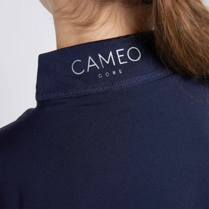 Navy blue junior core baselayer shirt from Cameo Junior Core Baselayer collection