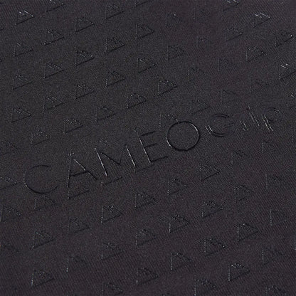 Black textured surface with embossed triangles and Cameo Junior Core Tights for outdoors style