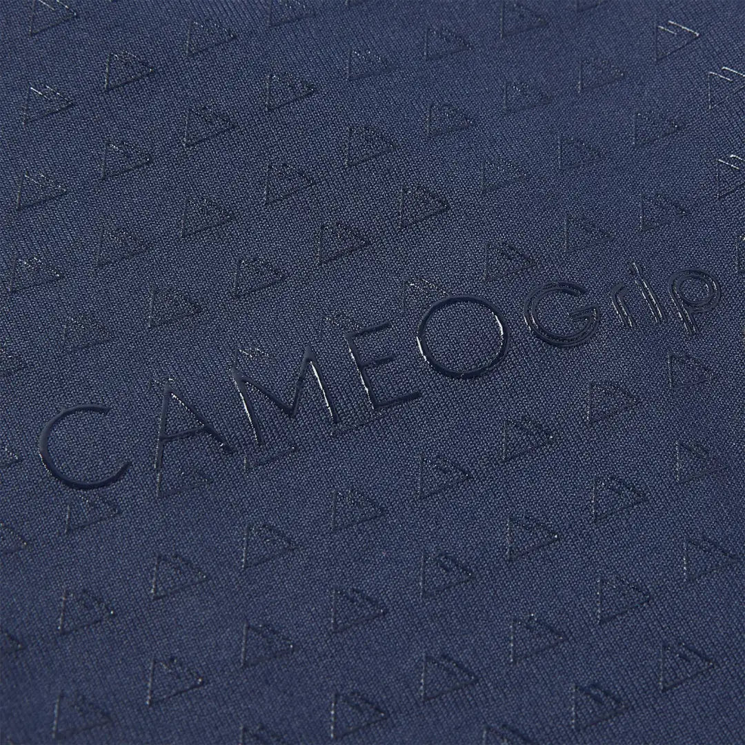 Textured navy blue surface of Cameo Junior Core Tights, perfect for kids