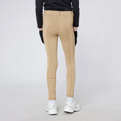Tan riding pants from Cameo Junior Performance Riding Tights for ultimate performance riding
