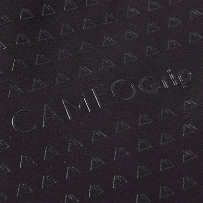 Black textured fabric with subtle geometric pattern on Cameo Junior ThermoDry Riding Tight for country clothing and outdoors