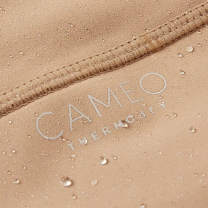 Water-resistant fabric with visible stitching on Cameo Junior ThermoDry Riding Tight for country clothing and outdoors
