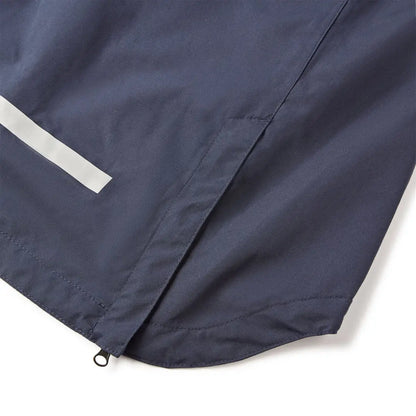 Navy blue rain pants for riding jacket, perfect country clothing for hunting trips