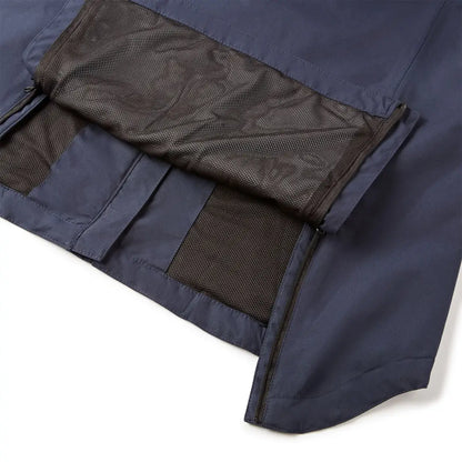 Navy blue Cameo Riding Jacket with mesh lining, perfect for country clothing and hunting
