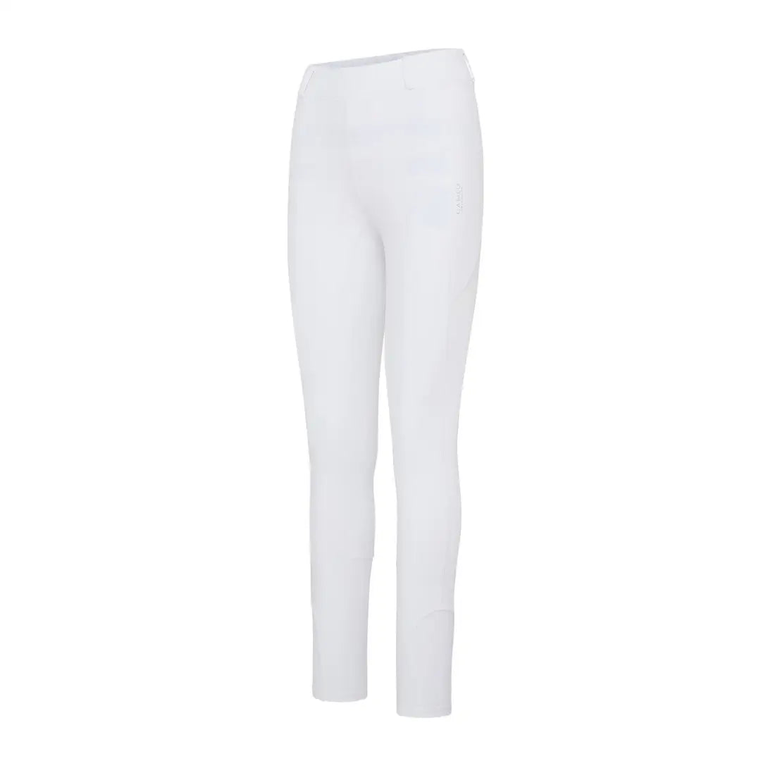 White skinny-fit trousers with high waist from Cameo ThermoDry Riding Tight for country clothing outdoors