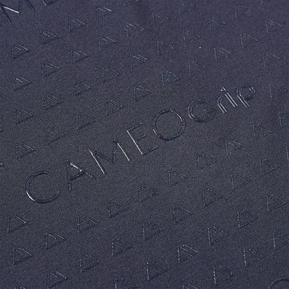 Dark blue country clothing fabric with embossed pattern and glossy lettering for outdoors riding tight