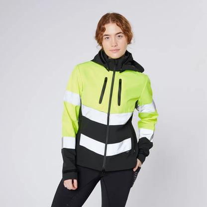 Cameo Water Repellent Hi Viz Jacket with reflective stripes for safety and visibility