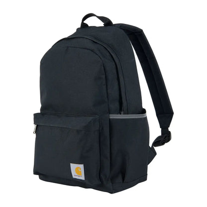 Black Carhartt 21L Classic Laptop Backpack with front pocket for country clothing and outdoors fun