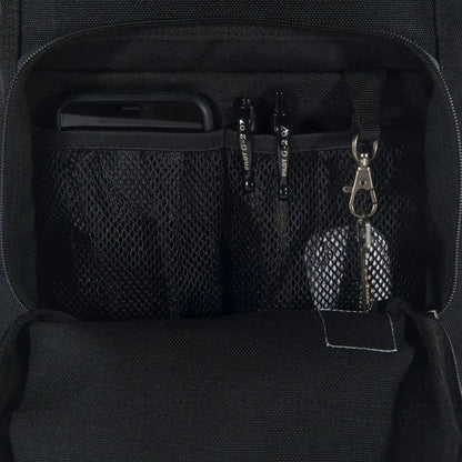 Black mesh organizer with zippers for Carhartt 23L outdoors backpack