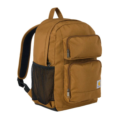 Rugged Carhartt 27L backpack with pockets and mesh for outdoors and hunting