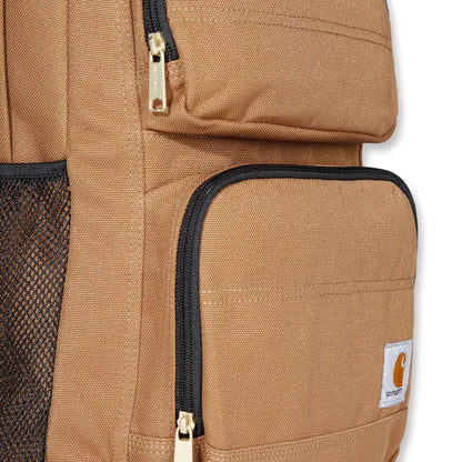 Durable Carhartt 27L backpack in brown for outdoors and hunting