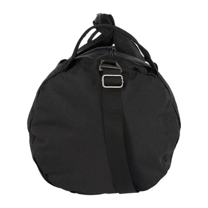 Carhartt 40L Classic Round Duffel Bag in black nylon with strap and buckle