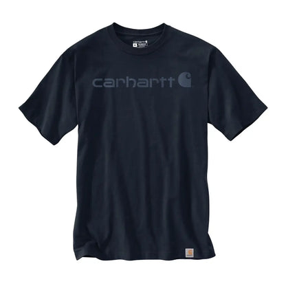 Carhartt Dearborn relaxed logo t-shirt in black for outdoors and hunting