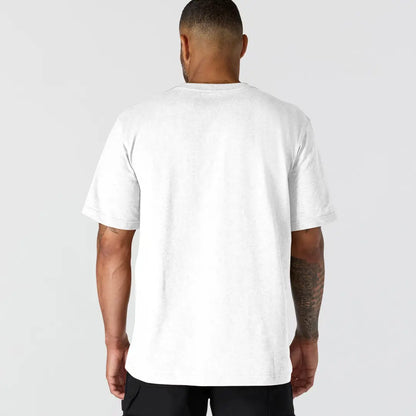 White cotton Carhartt Dearborn pocket t-shirt for outdoors and hunting