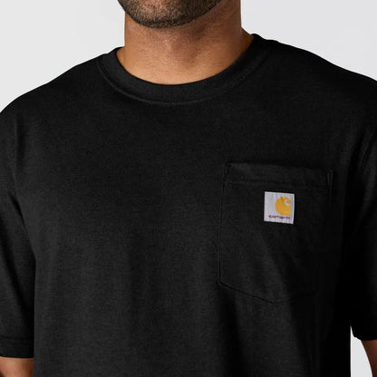 Carhartt Dearborn relaxed pocket T-shirt in black for outdoors hunting