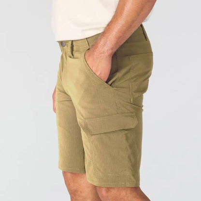 Carhartt Force 10 Inch Ripstop Cargo Short in khaki with pockets