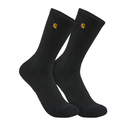 Black Carhartt Force Midweight Crew Socks for country clothing and hunting fun