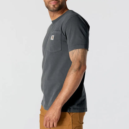 Dark gray Carhartt Irvine t-shirt for outdoors and hunting