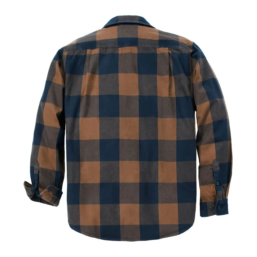 Carhartt Long Sleeve Plaid Shirt showcasing classic sleeve plaid design and comfort