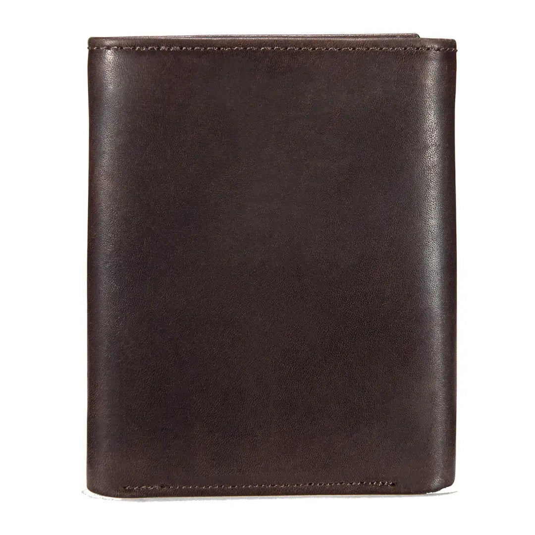 Brown leather wallet from Carhartt Oil Trifold Wallet ideal for country clothing outdoor adventures