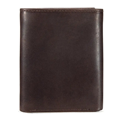 Brown leather wallet from Carhartt Oil Trifold Wallet ideal for country clothing outdoor adventures