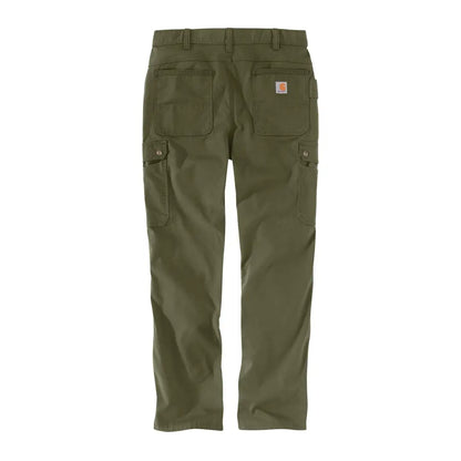 Carhartt relaxed ripstop cargo pants in olive green with pockets